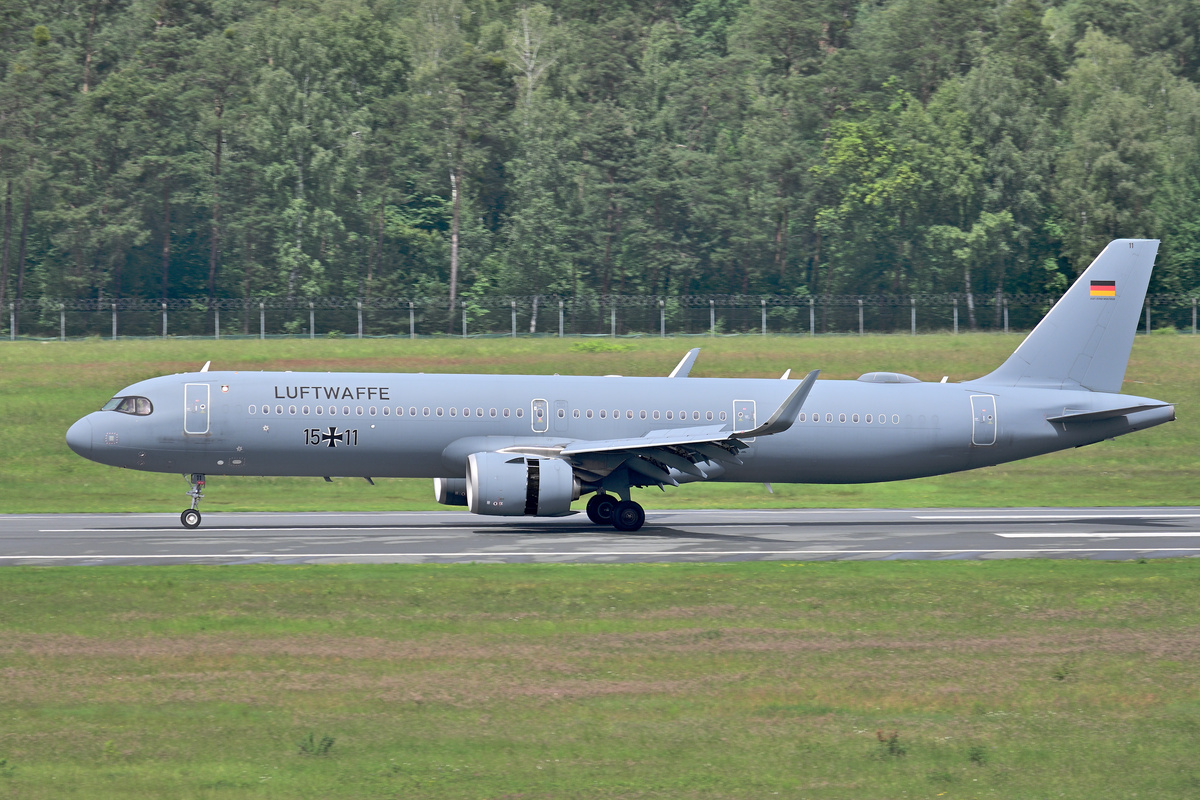 Airbus A321neo, Luftwaffe, Nikon NX Studio