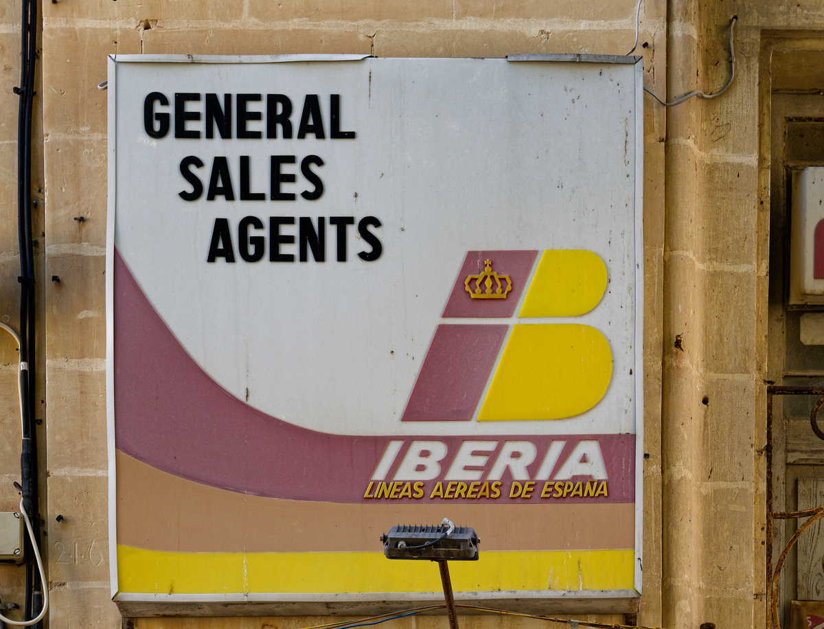 Iberia sign