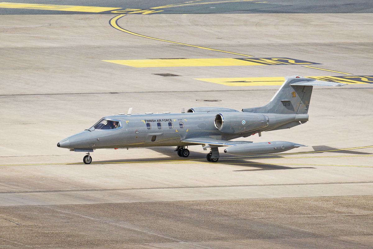 Finnish Air Force Learjet 35A